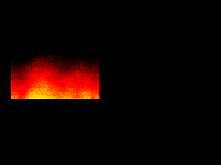 Flame simulation